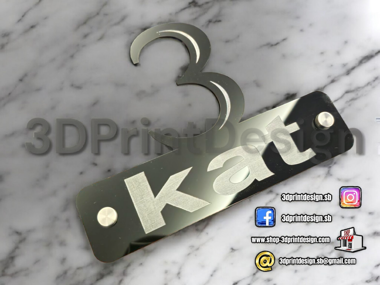 Moderne oznake katova - 3DPrintDesign