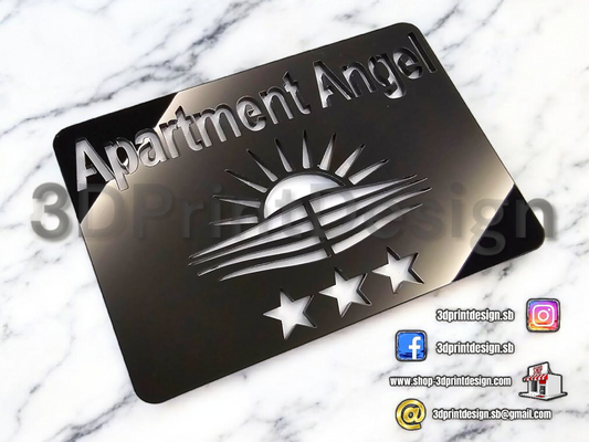 Moderne oznake apartmana - 3DPrintDesign  3DPrintDesign