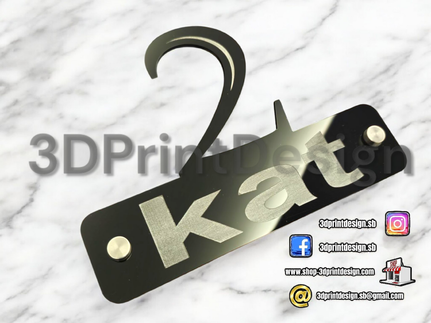 Moderne oznake katova - 3DPrintDesign 