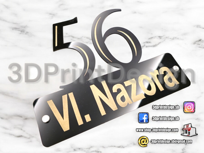 Modern House Number - Black acrylic (plexiglass) - Premium House Number - House Letters - Home Decor - Premium Look - Personalized Number - Premium kućni broj- Premium kućni brojevi - Kućni broj - House Sign - House Number - Home Sign Number - Home - Moderni kućni broj- Kućni brojevi - Dekoracije - Sve za kuću  - Sve za dom 
www.shop-3dprintdesign.com 