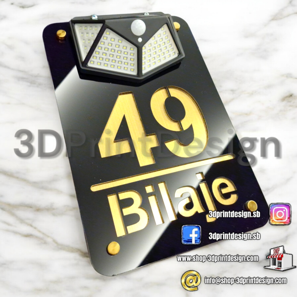 Modern House Number - Black acrylic (plexiglass) - Premium House Number - House Letters - Home Decor - Premium Look - Personalized Number - Premium kućni broj- Premium kućni brojevi - Kućni broj - House Sign - House Number - Home Sign Number - Home - Moderni kućni broj- Kućni brojevi - Dekoracije - Sve za kuću  - Sve za dom 
www.shop-3dprintdesign.com 