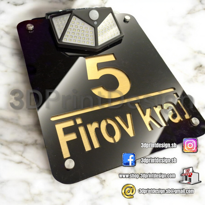 Modern House Number - Black acrylic (plexiglass) - Premium House Number - House Letters - Home Decor - Premium Look - Personalized Number - Premium kućni broj- Premium kućni brojevi - Kućni broj - House Sign - House Number - Home Sign Number - Home - Moderni kućni broj- Kućni brojevi - Dekoracije - Sve za kuću  - Sve za dom 
www.shop-3dprintdesign.com 