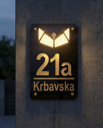 Premium brojevi za kuću s LED osvjetljenjem
