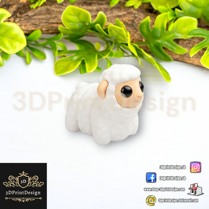 3D Fleksibilne Figurice  -  Ovca - 3DPrintDesign 