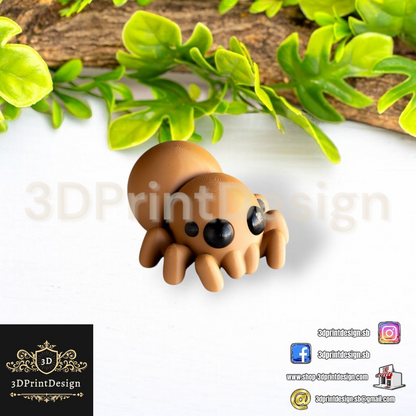3D Fleksibilne Figurice  -  Pauk - 3DPrintDesign 