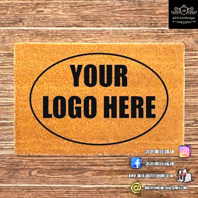 Personalizirani otirač od kokosovih vlakana- Vaš logo - 3DPrintDesign  3DPrintDesign