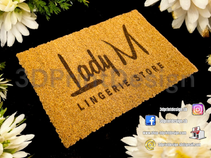 Personalizirani otirač od kokosovih vlakana- Vaš logo - 3DPrintDesign 