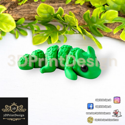 3D Fleksibilne Figurice  -  Zmaj - 3DPrintDesign 