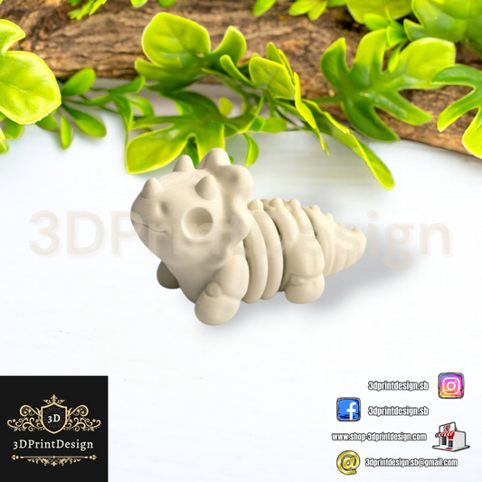 3D Fleksibilne Figurice  -  Kostur Dinosaur - 3DPrintDesign  3DPrintDesign