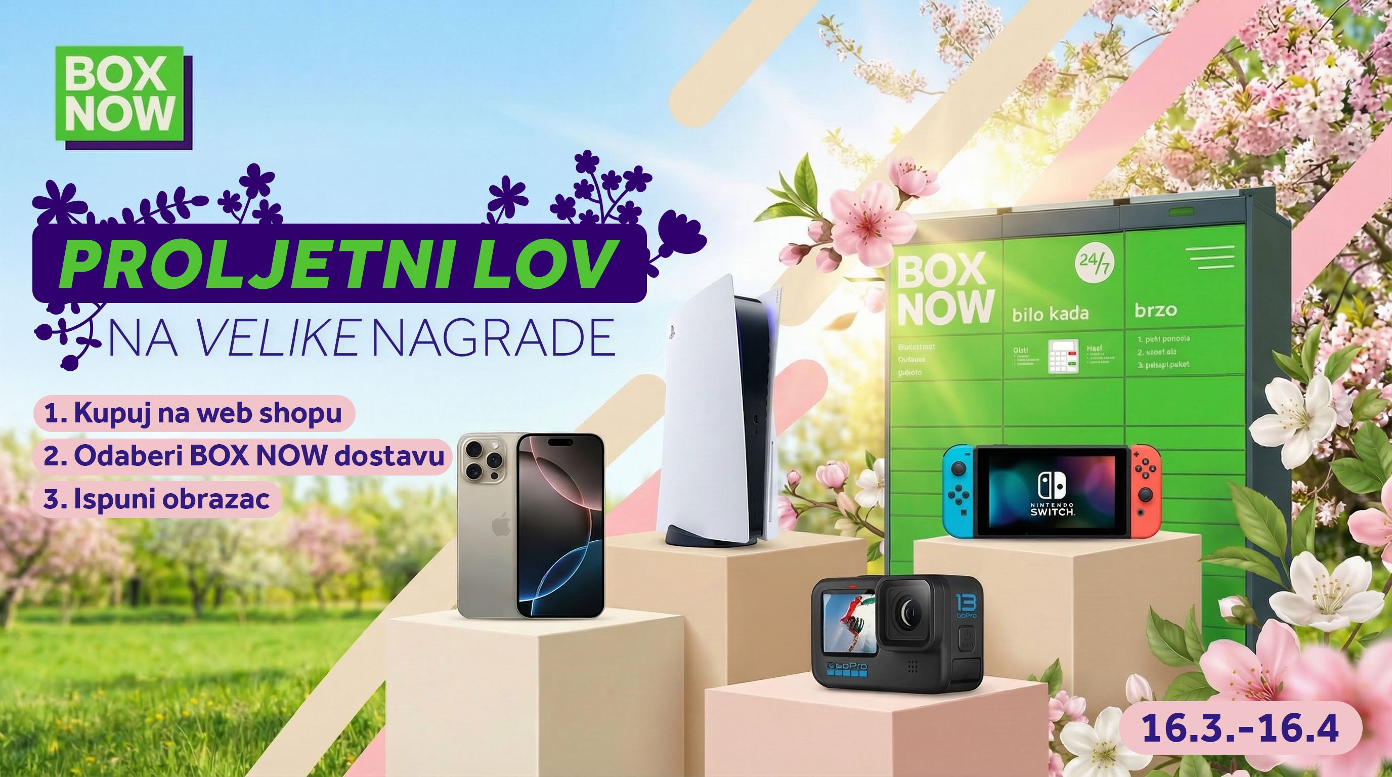 BoxNow nagradna igra