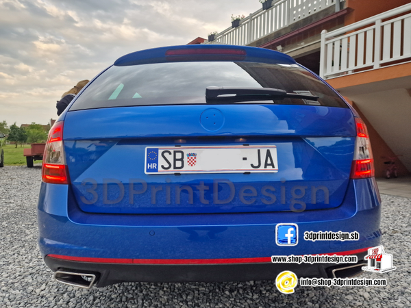 Frameless License Plate Holders - Invisible Plate Holder - Invisible Car Plate Holder - Enhance the look of your car! - Croatian product - Nevidljivi nosači za tablice- Nosači za Tablice bez Okvira- Kennzeichenhalter Rahmenloss - 3DPrintDesign - License Plate Holder - License Plate Frame - Frameless License Plate Holders  - Klik on nosači - Nevidljivi Nosači 
www.shop-3dprintdesign.com
Skoda octavia - skoda
