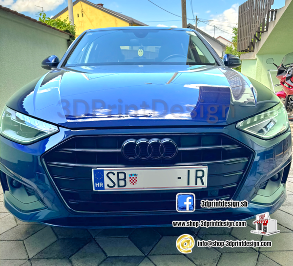 Frameless License Plate Holders - Invisible Plate Holder - Invisible Car Plate Holder - Enhance the look of your car! - Croatian product - Nevidljivi nosači za tablice- Nosači za Tablice bez Okvira- Kennzeichenhalter Rahmenloss - 3DPrintDesign - License Plate Holder - License Plate Frame - Frameless License Plate Holders  - Klik on nosači - Nevidljivi Nosači 
www.shop-3dprintdesign.com